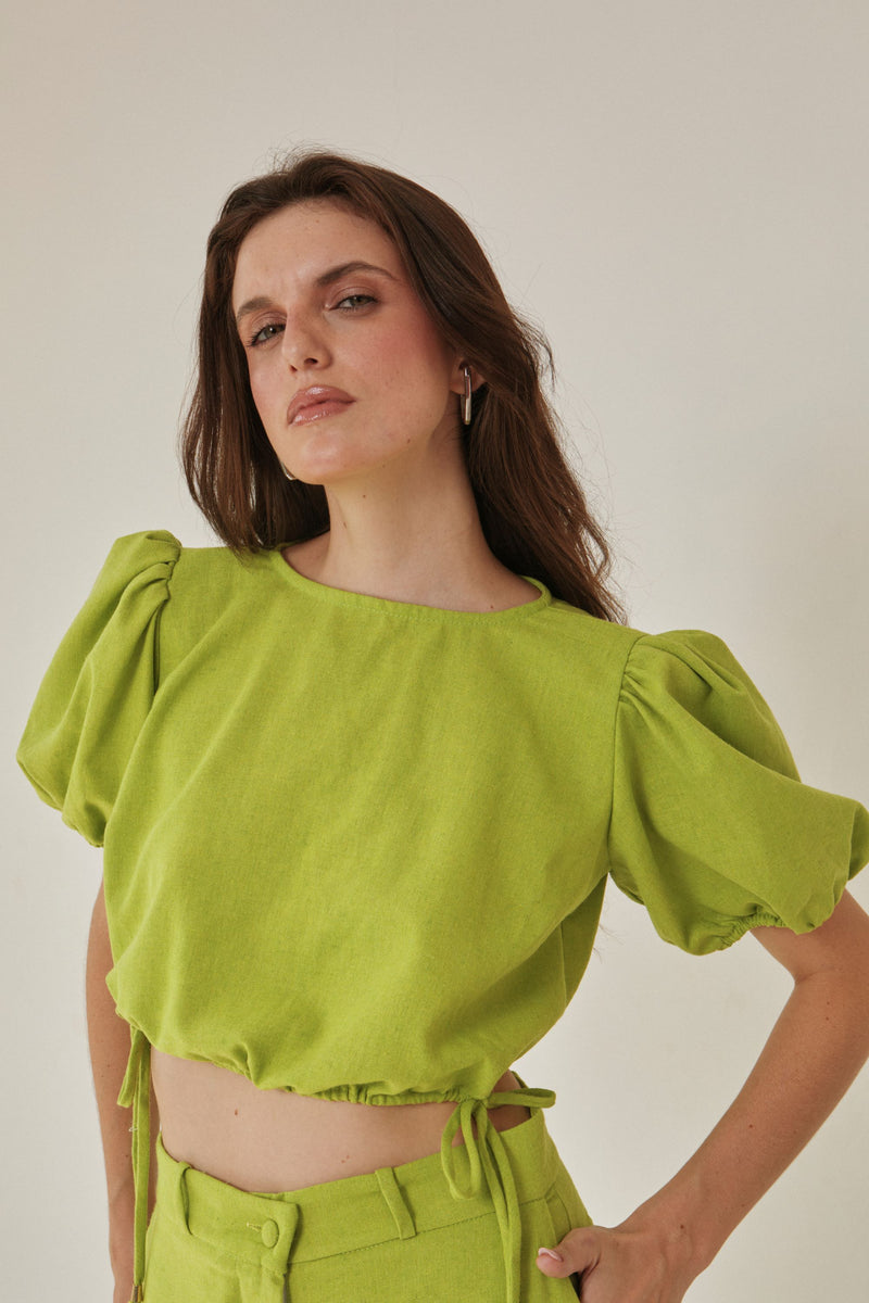 Pantalona de linho