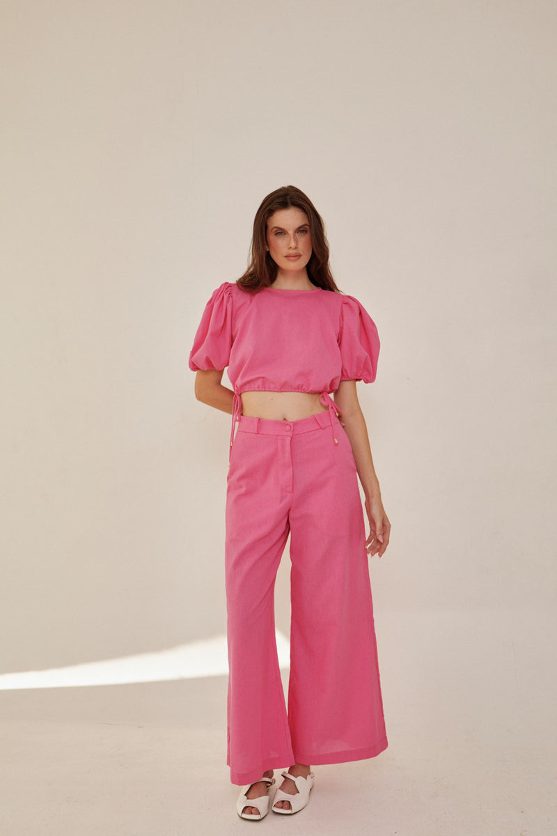 Pantalona de linho