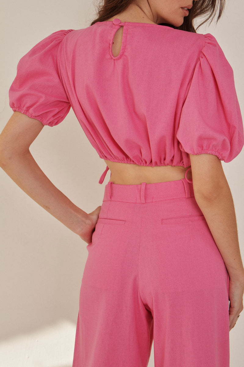 Pantalona de linho