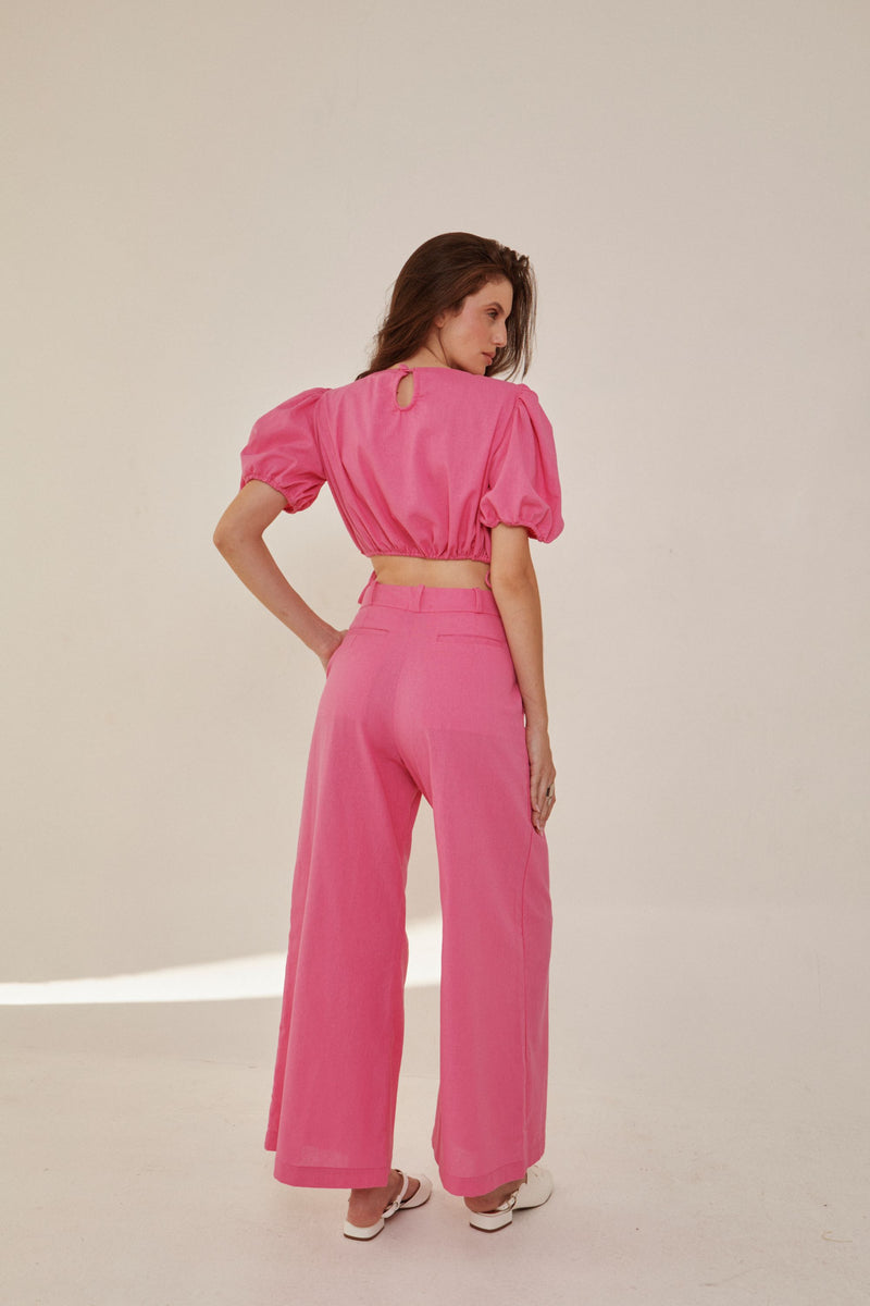Pantalona de linho