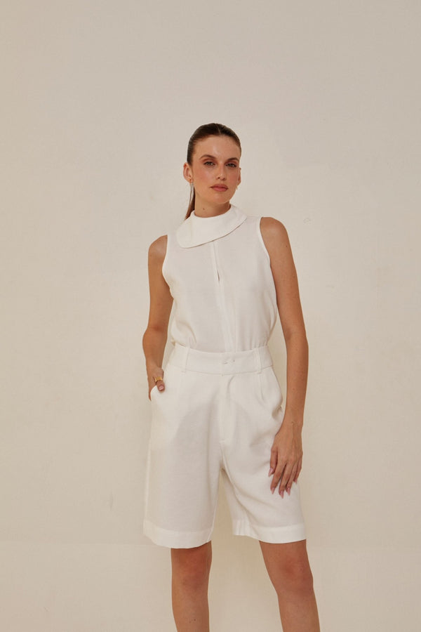Blusa de gola assimétrica - Aline vervan