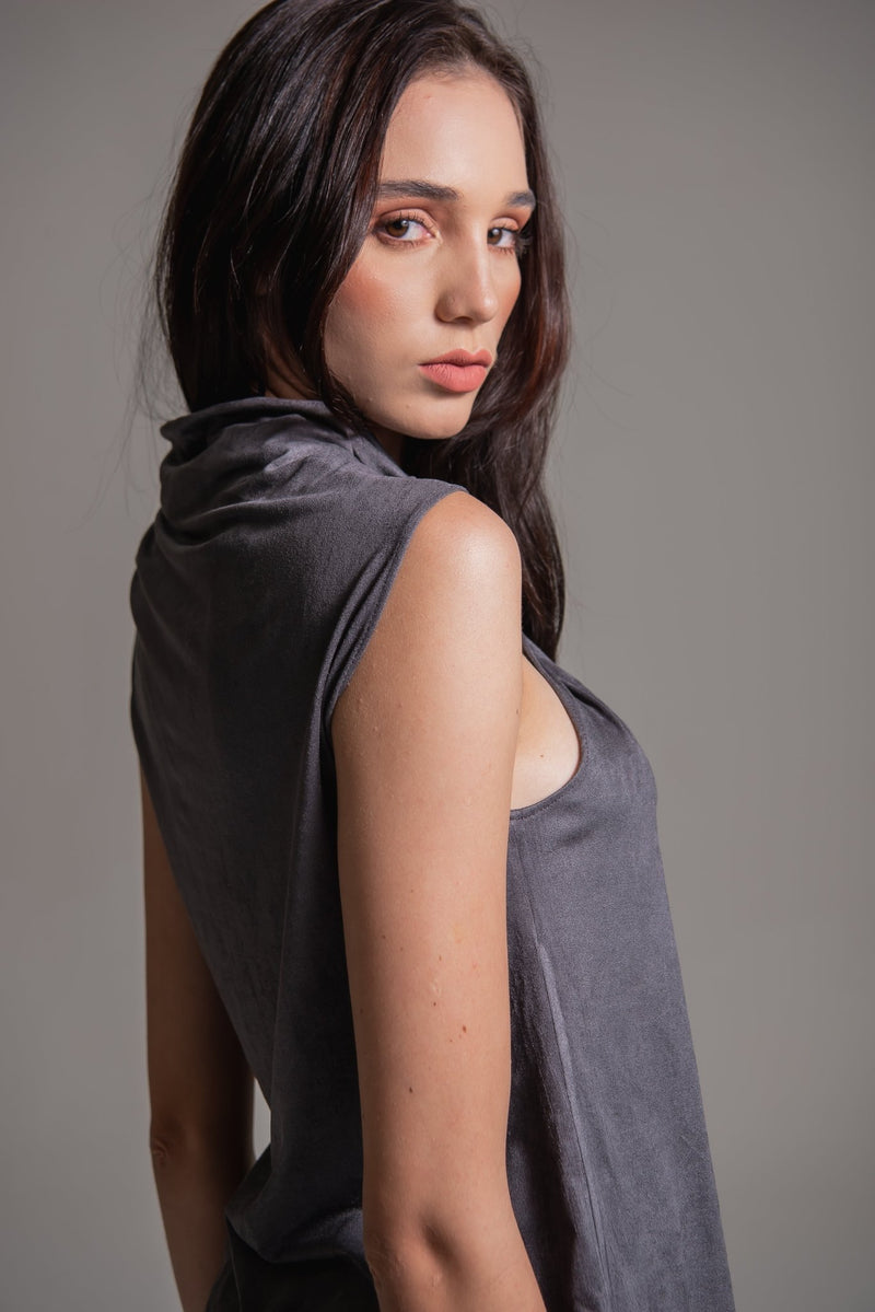 Blusa feminina de gola alta - Aline vervan