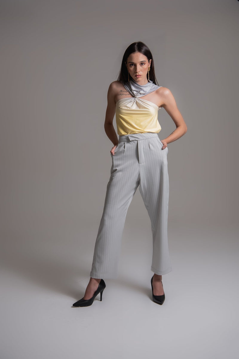 Calça em alfaiataria feminina - Aline vervan