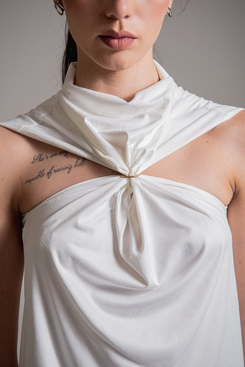 Blusa feminina de gola alta - Aline vervan
