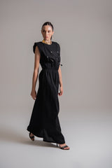 Vestido longo em algodão 100%
