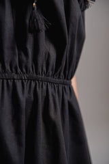 Vestido longo em algodão 100%