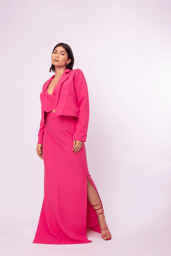 Blazer Mini em Alfaiataria - Aline vervan