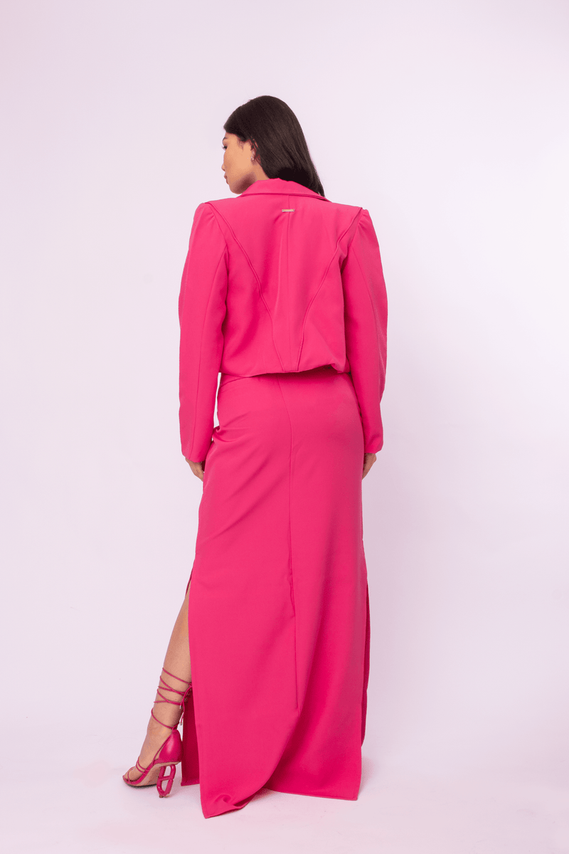 Blazer Mini em Alfaiataria - Aline vervan