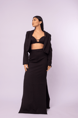 Blazer Mini em Alfaiataria - Aline vervan