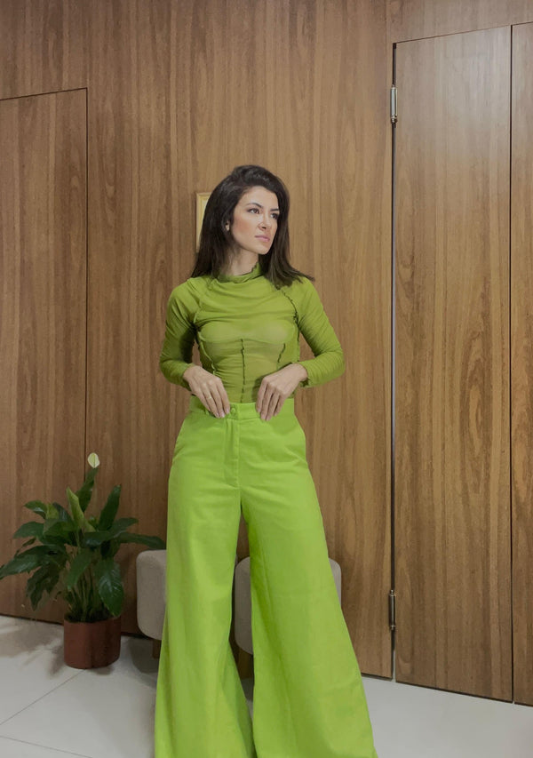 Pantalona de linho